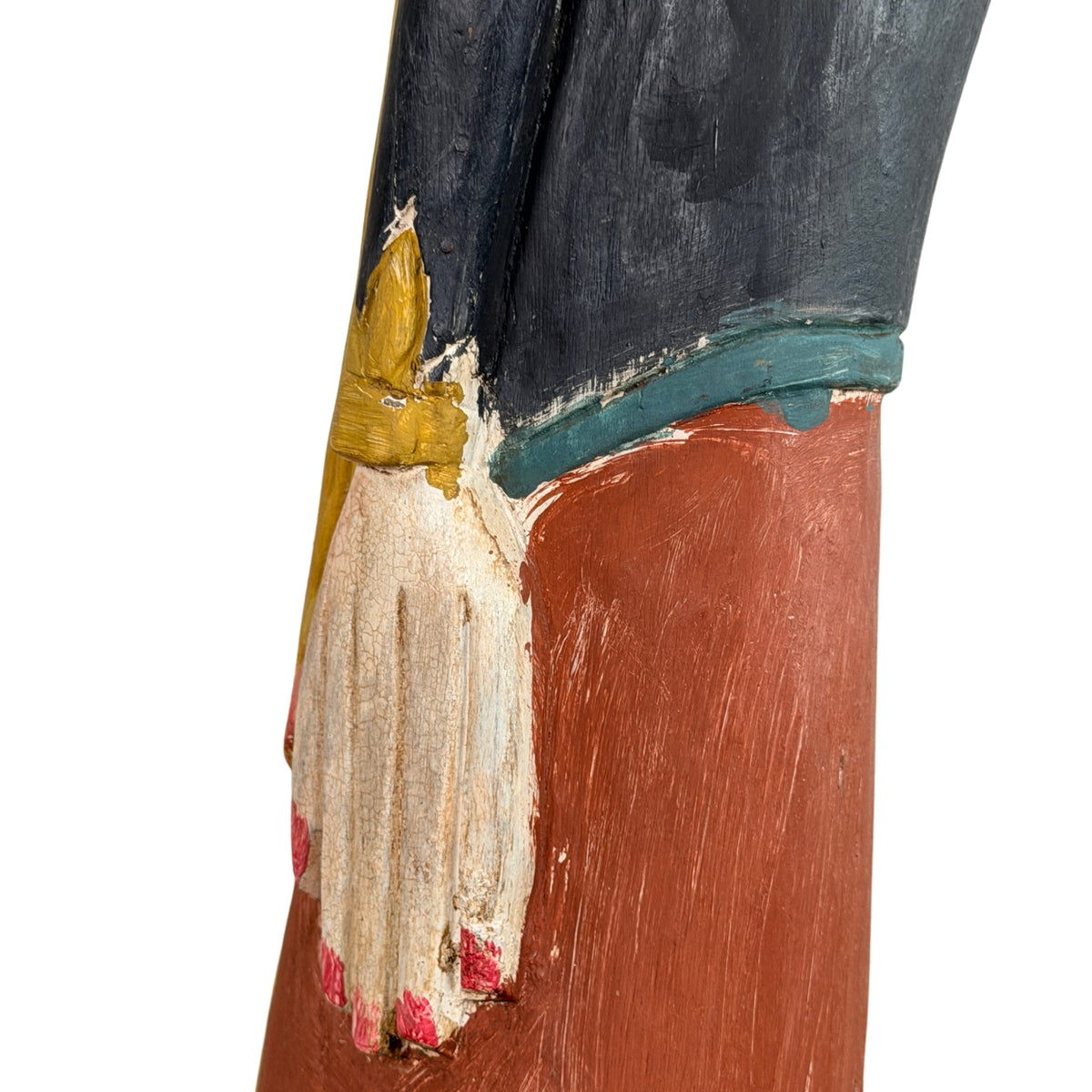 Antikes Loro-Blonyo-Paar aus Zentraljava, ca. 1930 – Ansicht 32