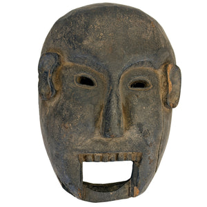Antike nepalesische Schamanenmaske mit breitem Mund – ca. 1900–1930