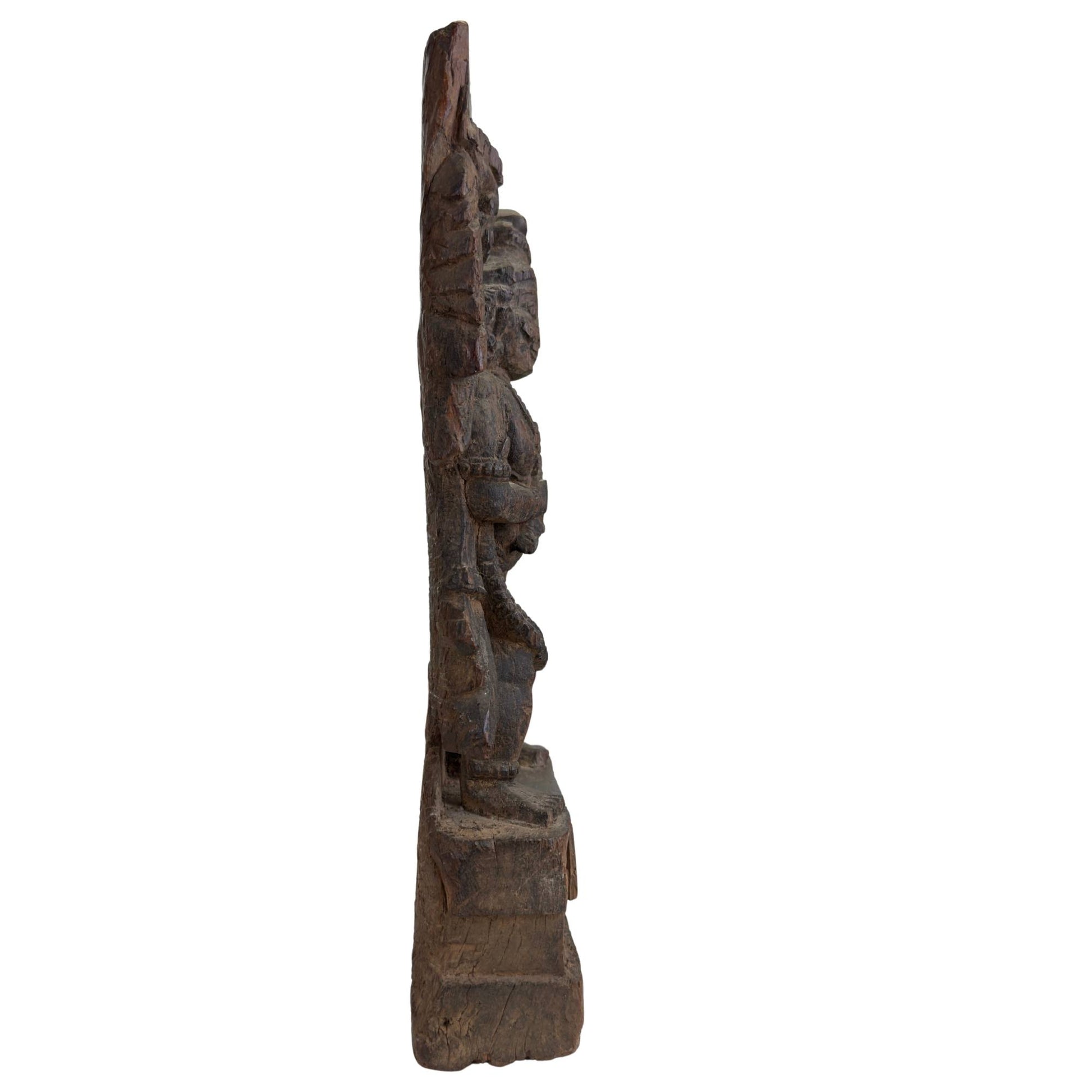Antikes indisches Tempelrelief mit einer raffinierten Darstellung von Lord Rama