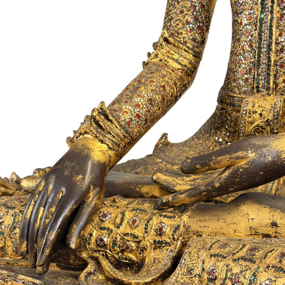 Seltenes antikes Buddhastatue für Sammler