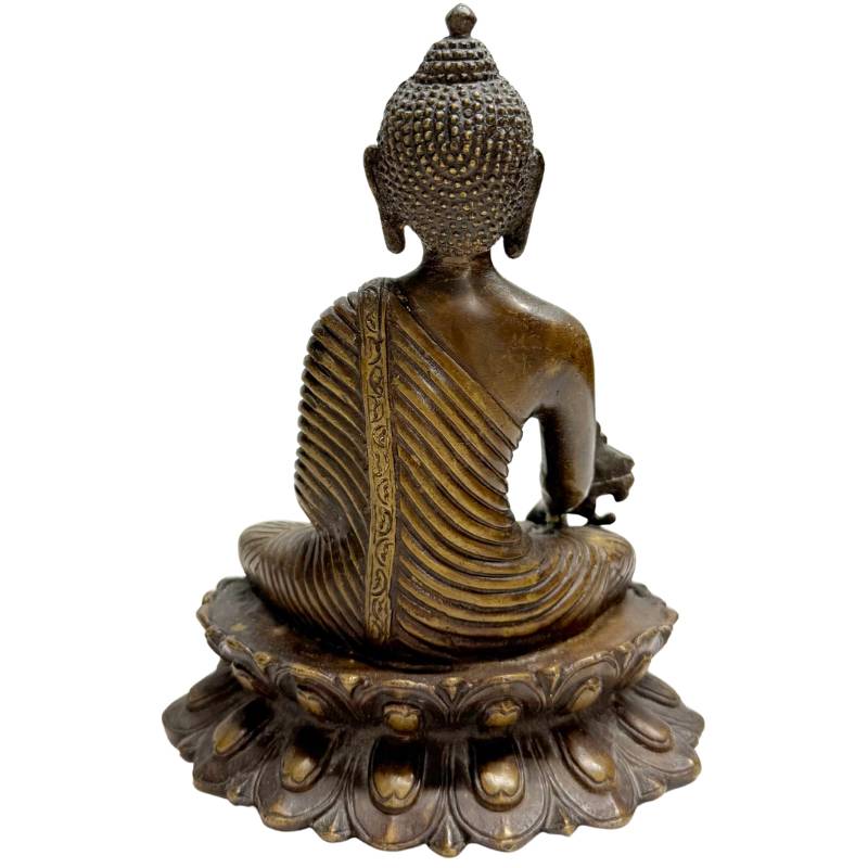 Antike Buddha-Skulptur aus Bronze mit Lotussockel


Antike Buddha-Skulptur aus Bronze mit Lotussockel