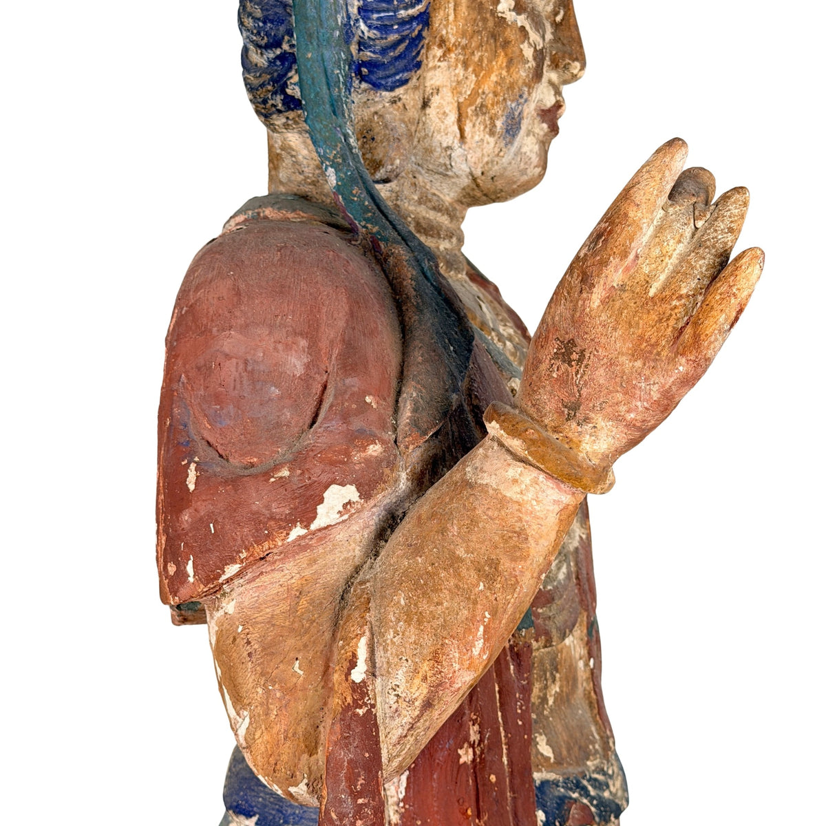 Detail von Brustornament und Halskette