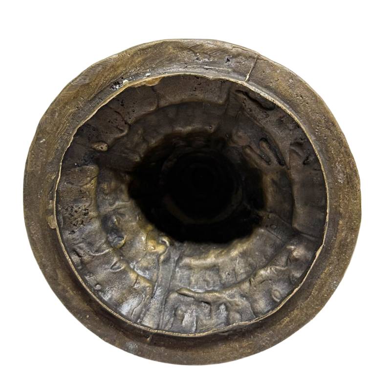 Antiker thailändischer Chedi-Reliquienschrein aus Bronze