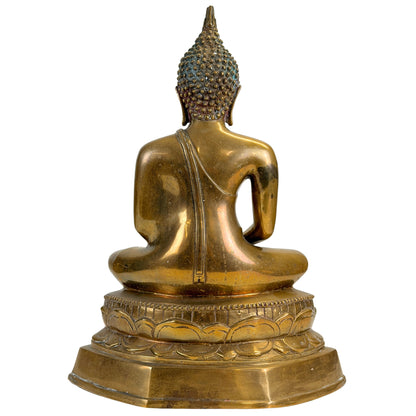 Rückansicht der thailändischen Rattanakosin Buddha.