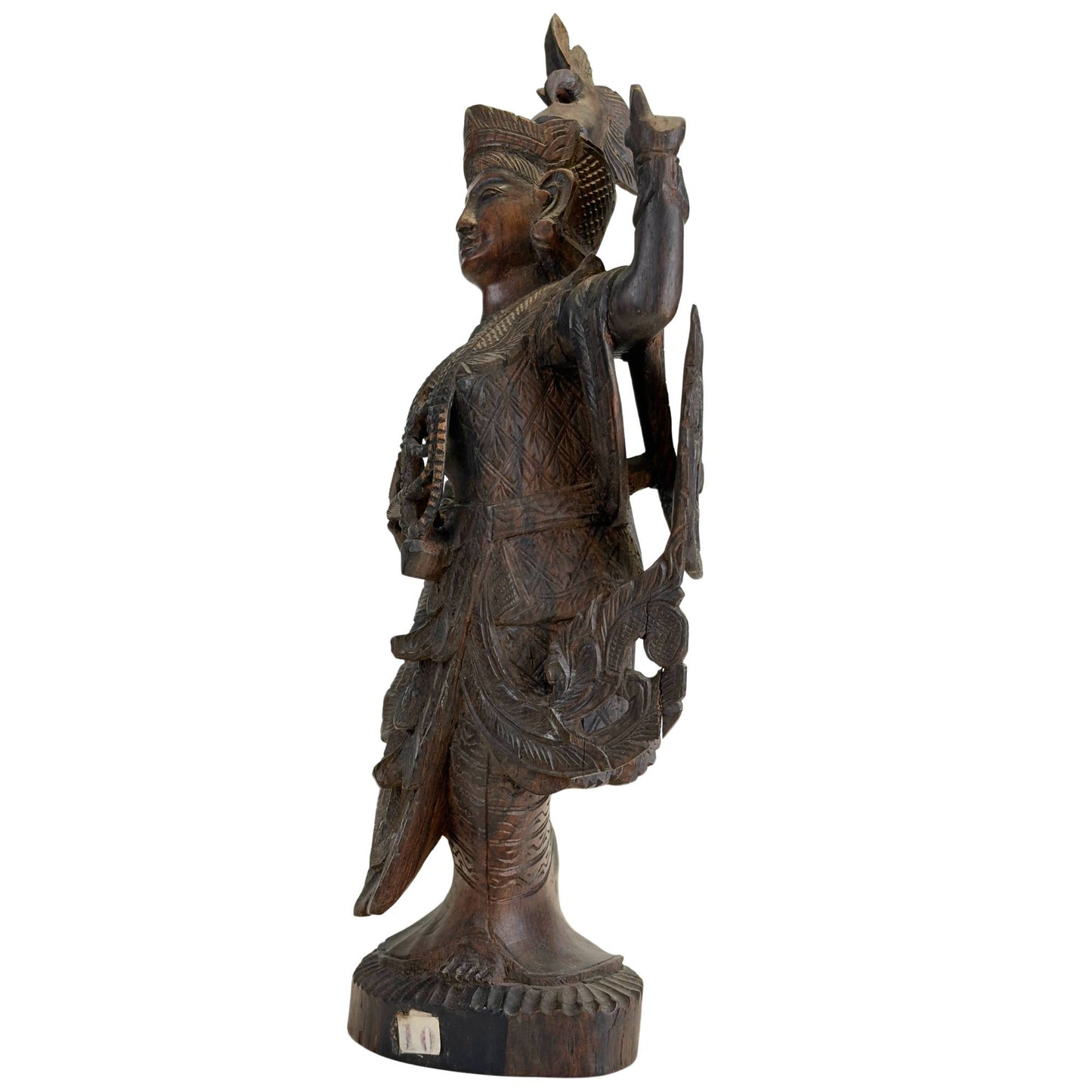 Authentische Kinnari-Skulptur aus Myanmar