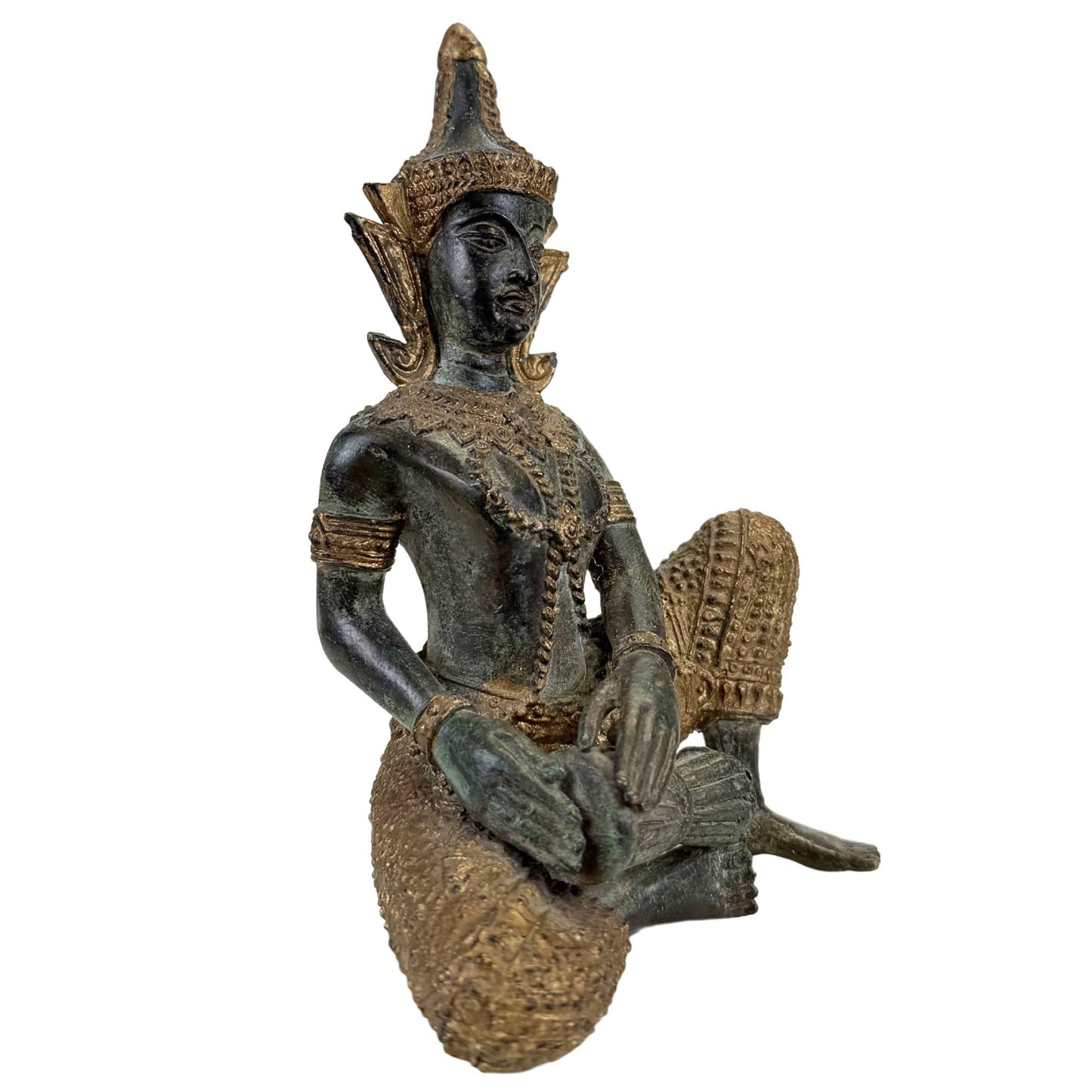 Asiatische Kunstsammlung, Ensemble aus 4 Bronzefiguren