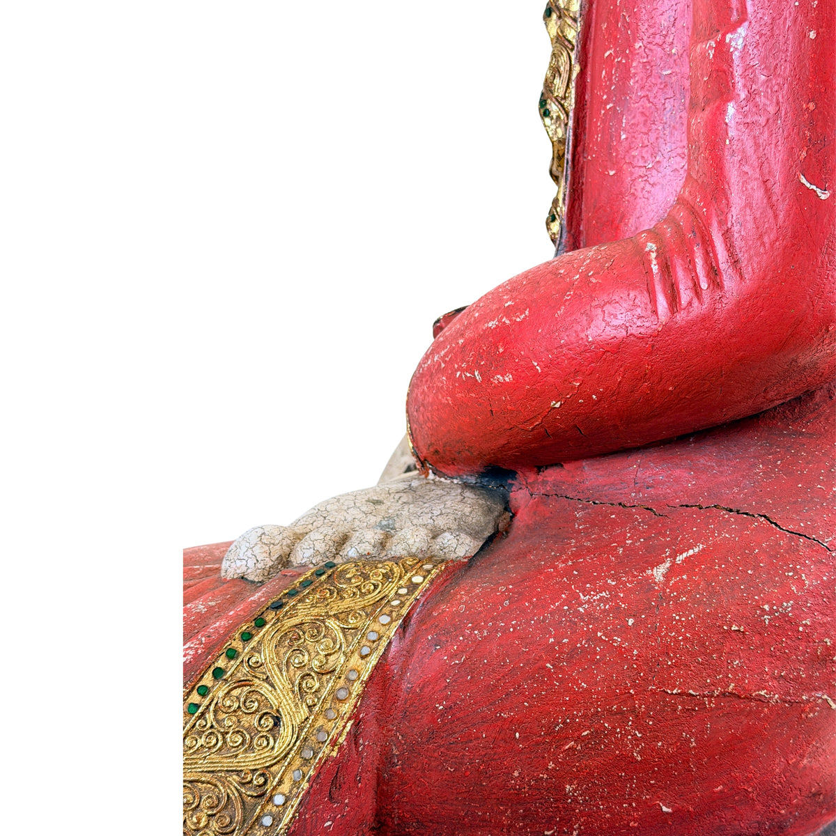 Birmese Boeddha als voorbeeld van traditionele Aziatische kunst