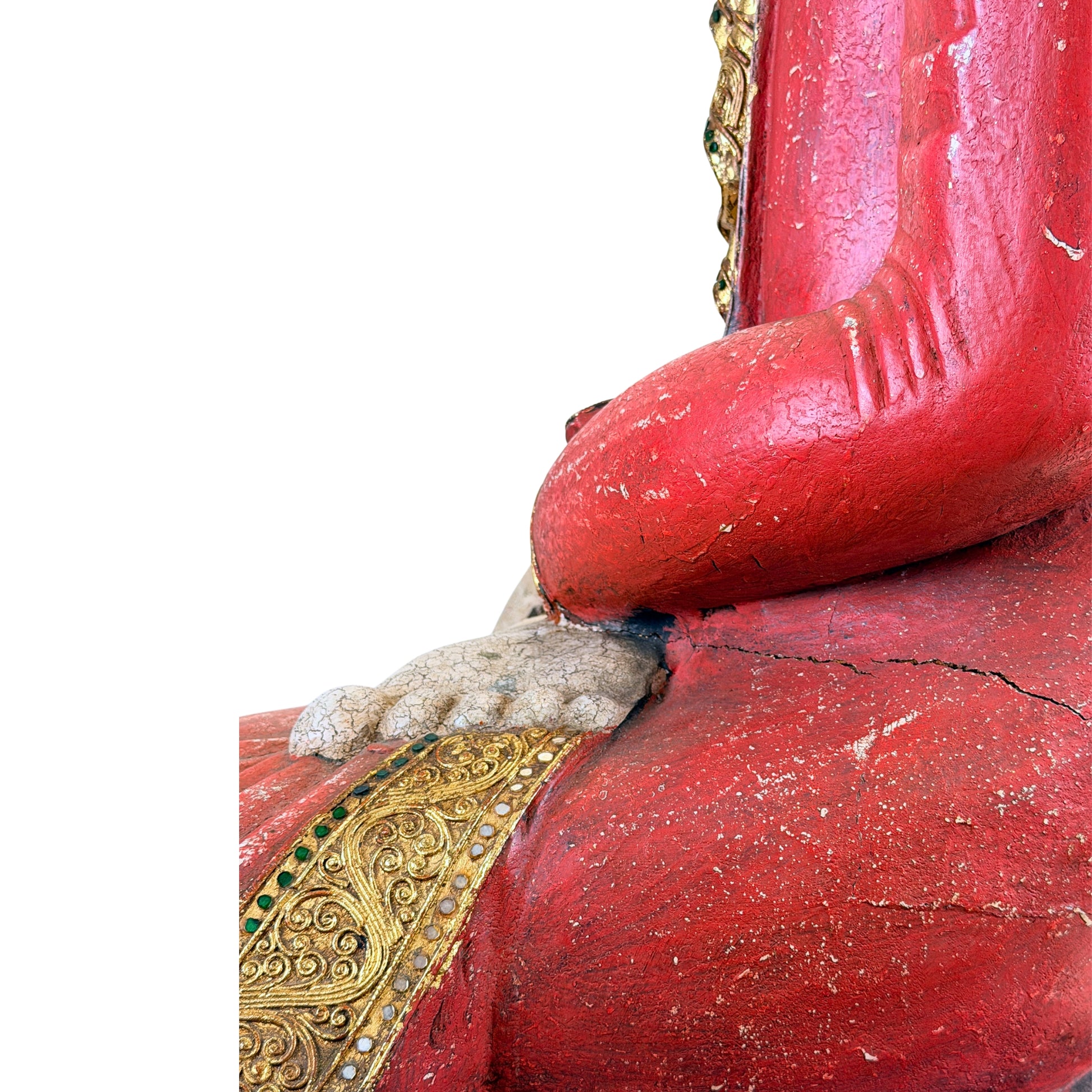 Birmese Boeddha als voorbeeld van traditionele Aziatische kunst