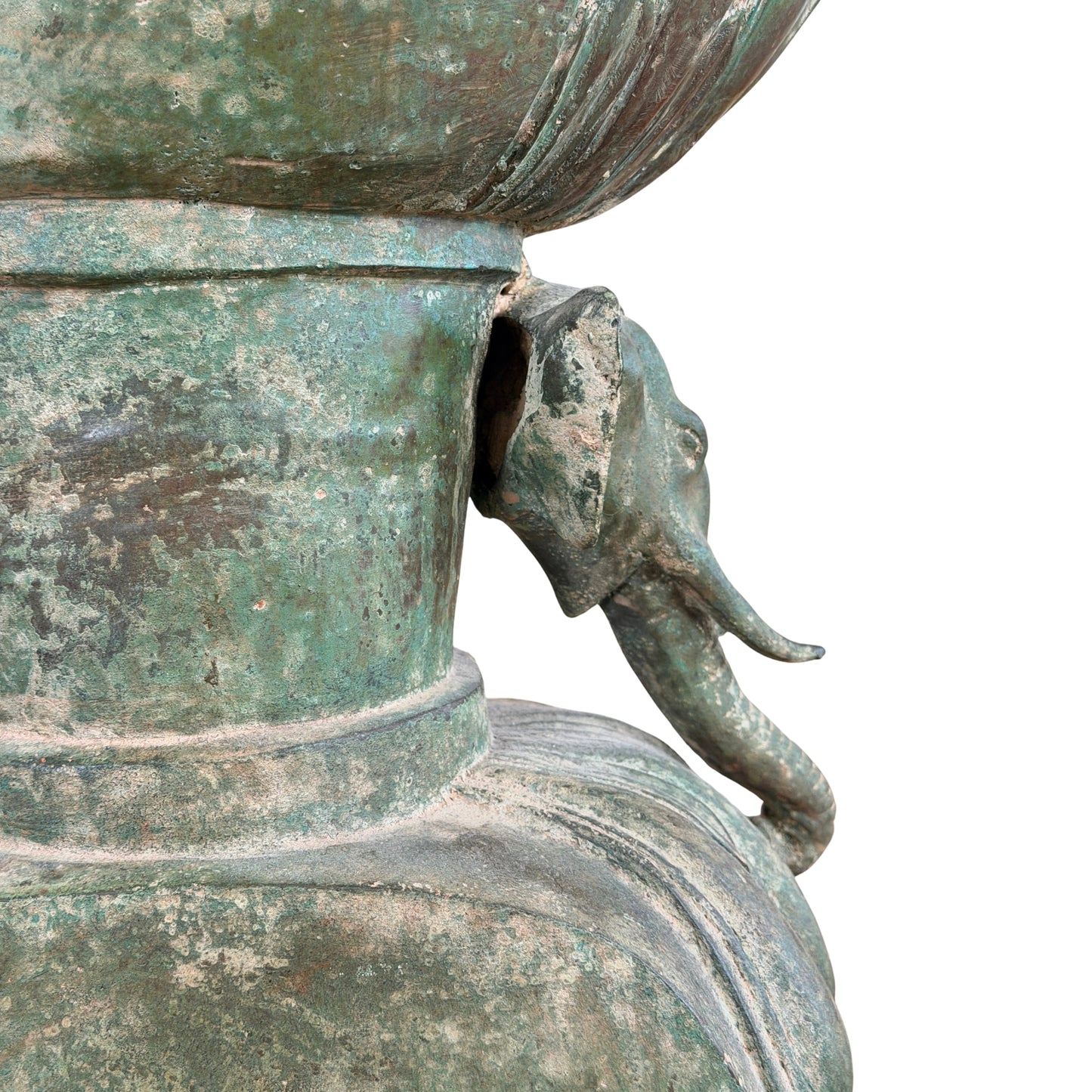Birmanischer Bronze-Shakyamuni Buddha auf Elefantenthron, 19. Jahrhundert – Lot 755 – Ansicht 21