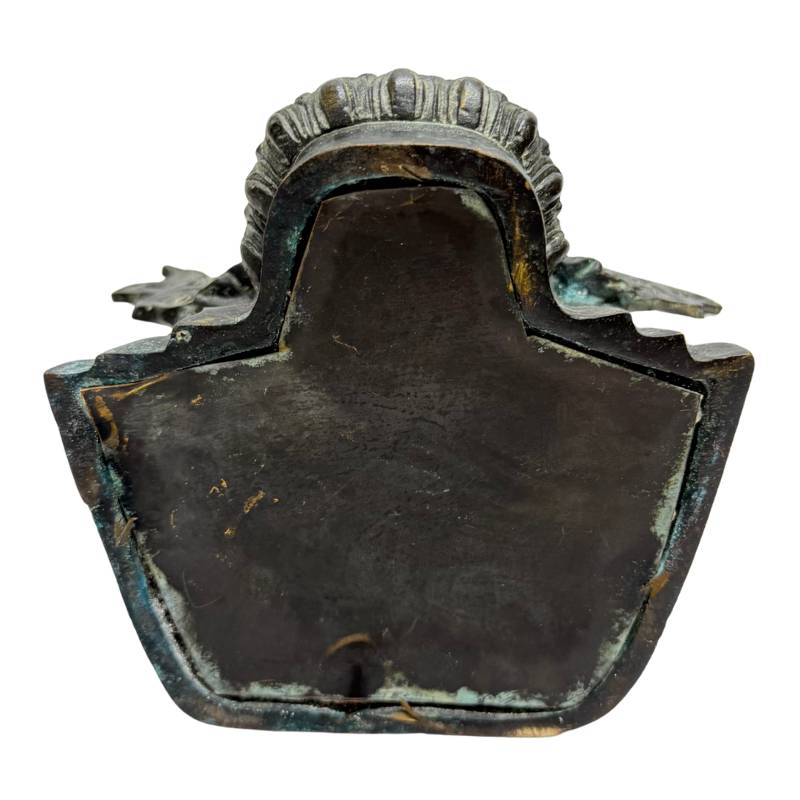Religiöse Bodhisattva-Statue aus China aus Bronze