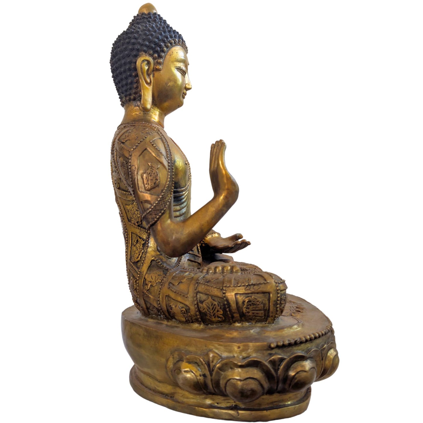 Bedeutung der Buddha-Statue: Vitarka Mudra, Geste der Lehre
