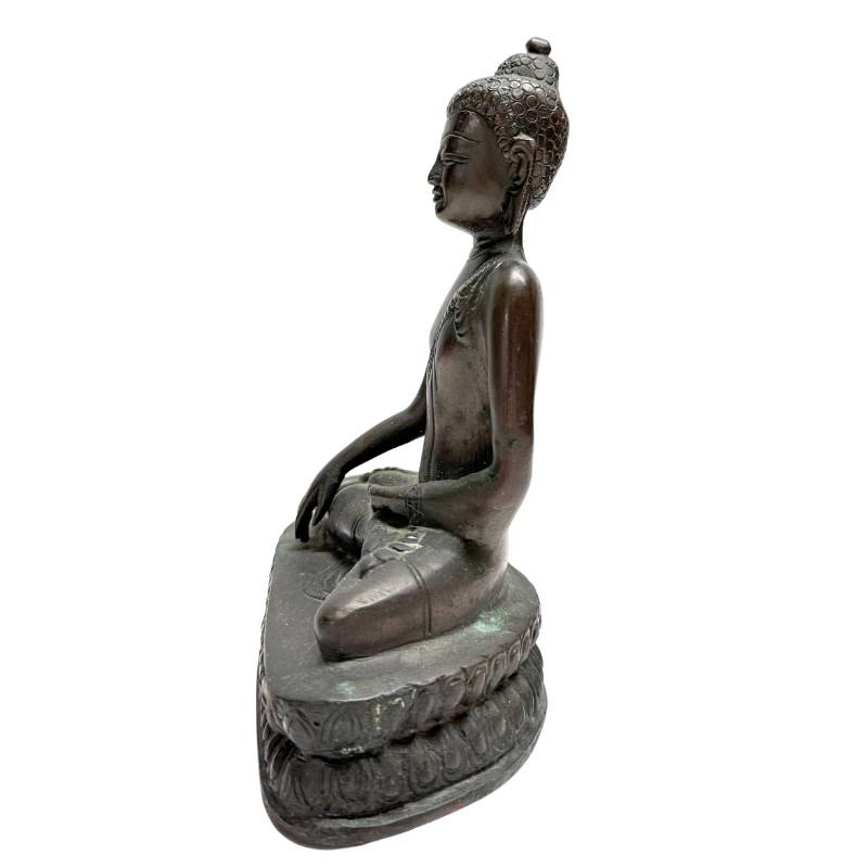 Meditierender Buddha aus Bronze im klassischen Himalaya-Stil

Meditierende Buddha-Statue aus Bronze im klassischen Himalaya-Design