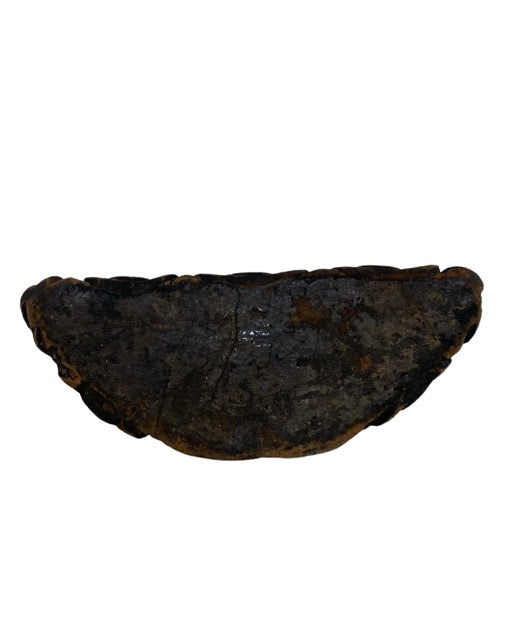 Buddha-Statue aus Holz, antike Andachtsskulptur aus dem Himalaya