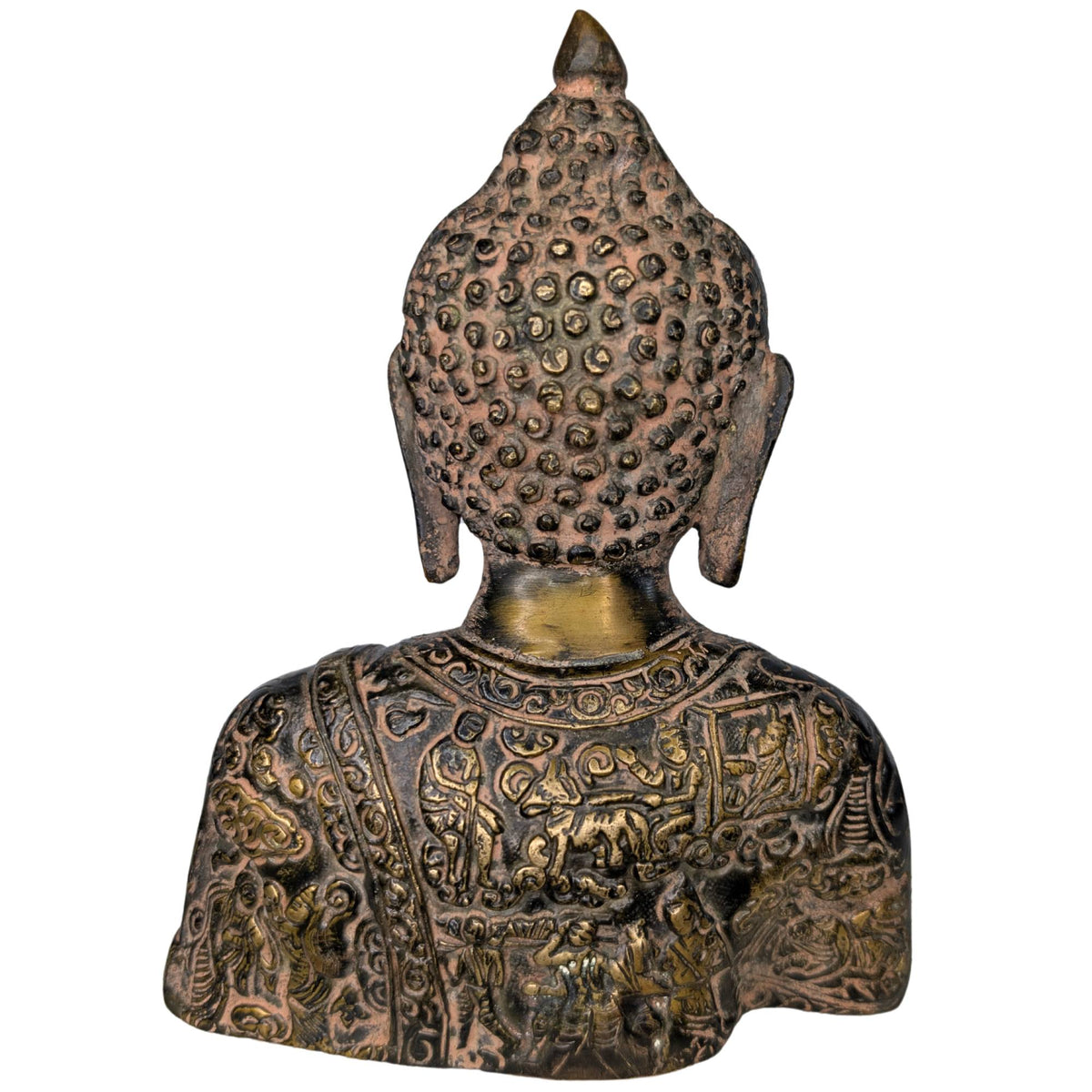 Die Büste als spirituelles Zentrum für einen Meditationsraum oder Hausaltar.