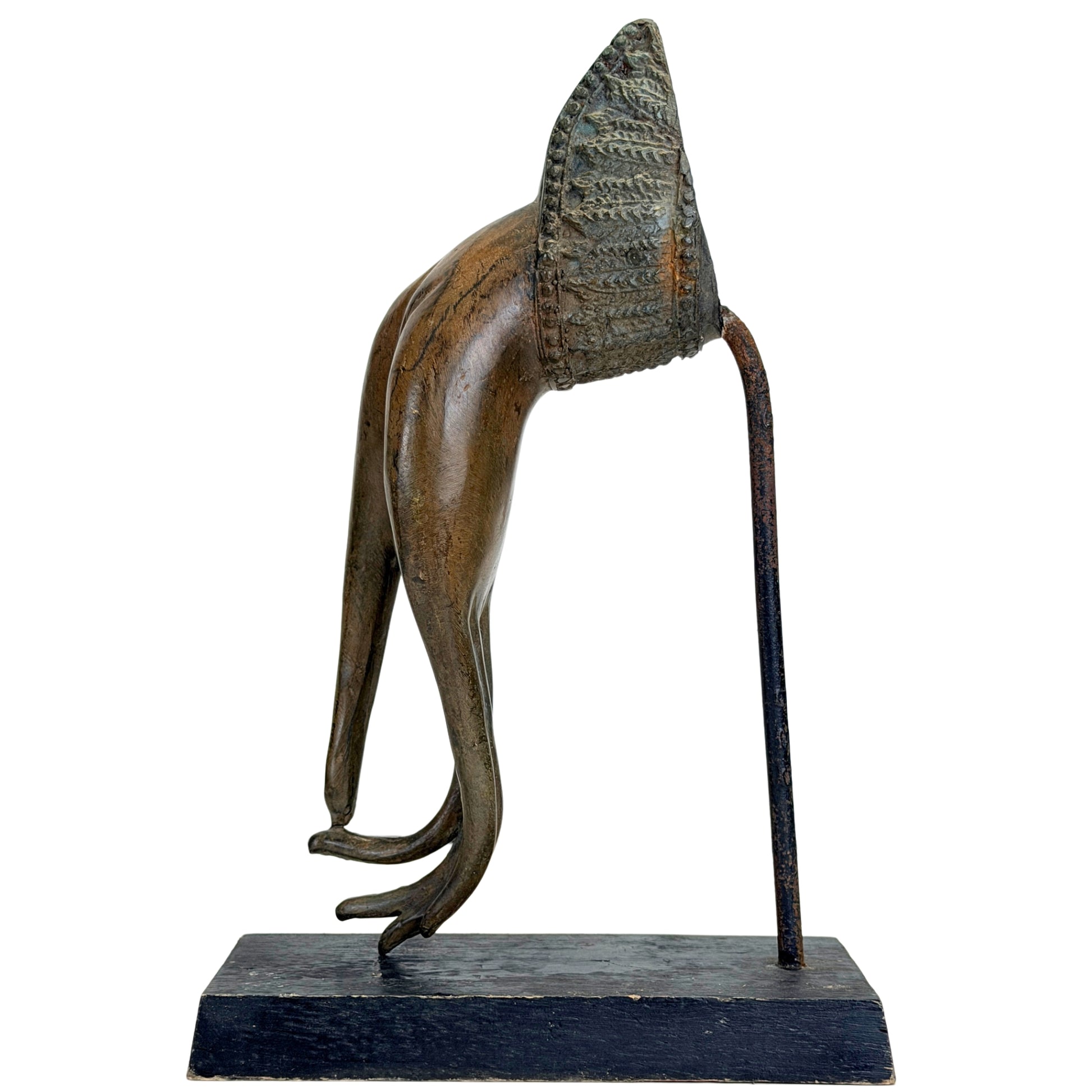 Antike Buddha-Hand mit eleganten langen Fingern aus Thailand