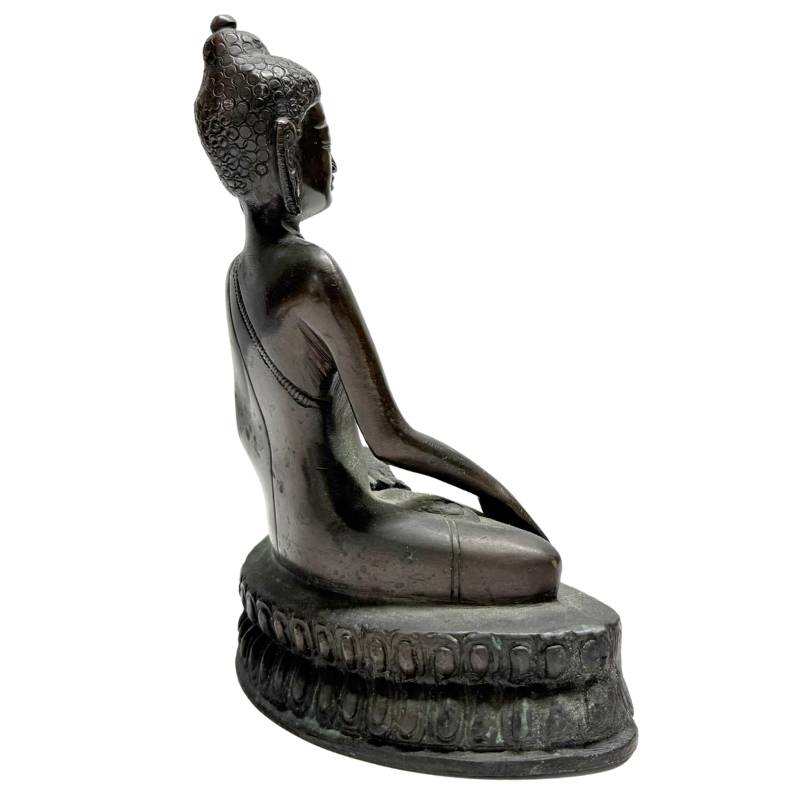 Bronzene Shakyamuni-Buddha-Statue in Meditationshaltung


Bronze-Buddha Shakyamuni