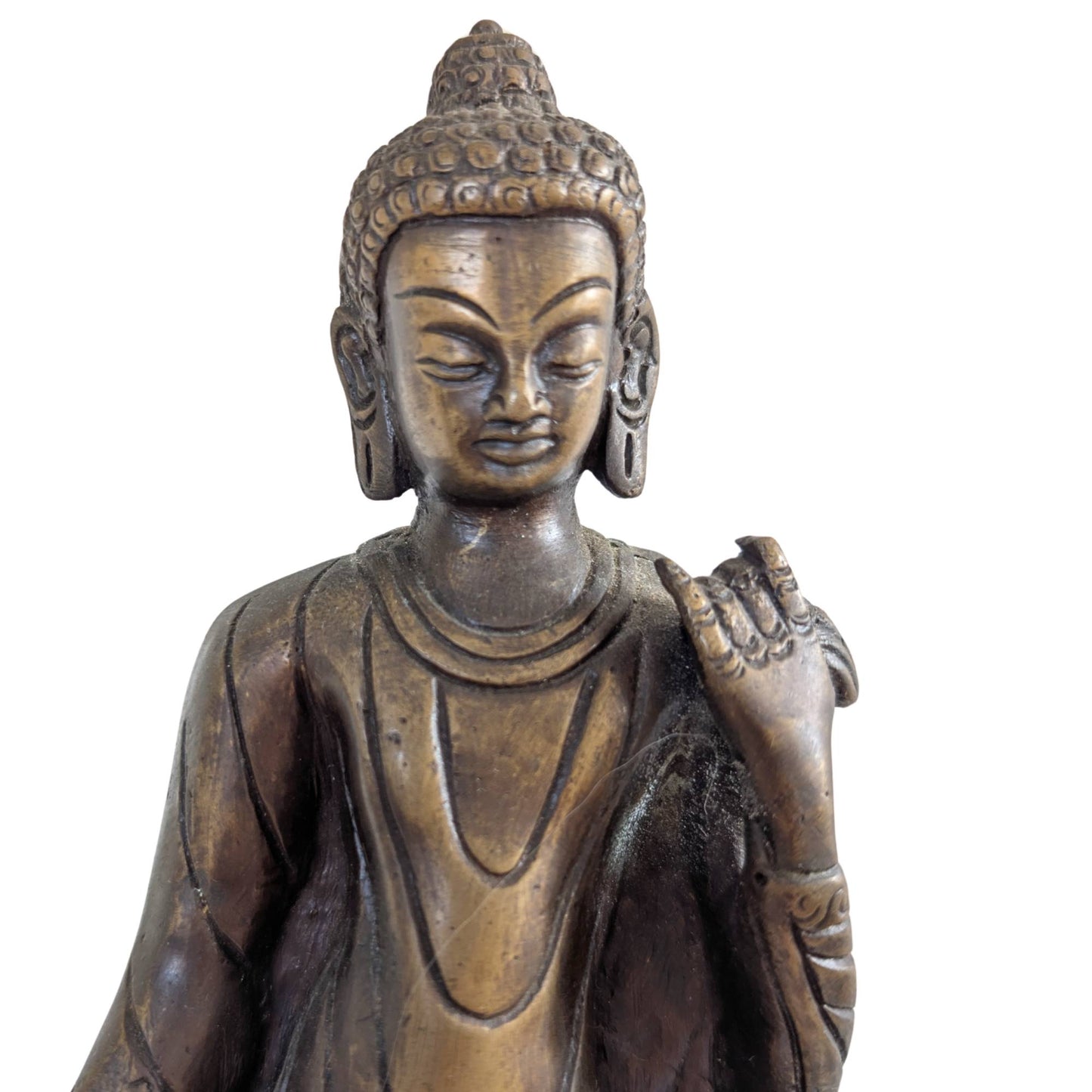 Handgefertigtes Buddha-Gesicht