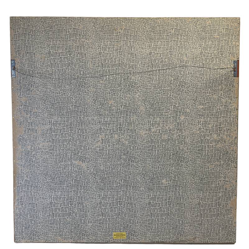 Stickereipaneel, goldfarbene dekorative asiatische Kunst
