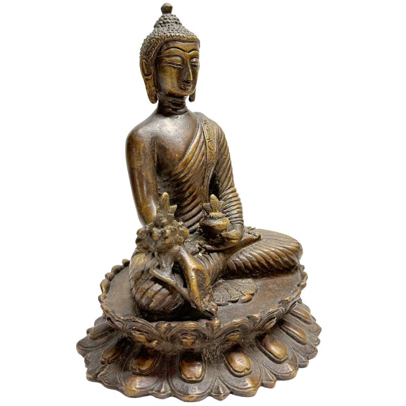 Buddha-Skulptur aus Bronze in Meditationshaltung

Buddha-Skulptur aus Bronze in Meditationshaltung