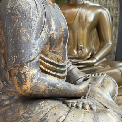 Japanische bronze Buddha aus ca. 1900