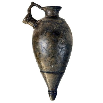 Bronze‑Hukka aus der indo‑persischen Mogultradition