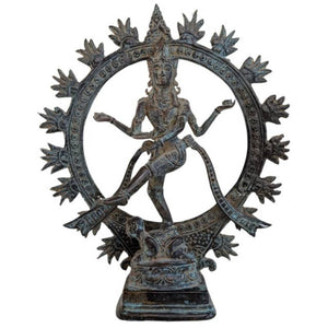 Bronzene Shiva Nataraja, Indonesien, 19. Jahrhundert