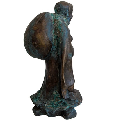 Bronze Budai‑Tempelstatue aus China