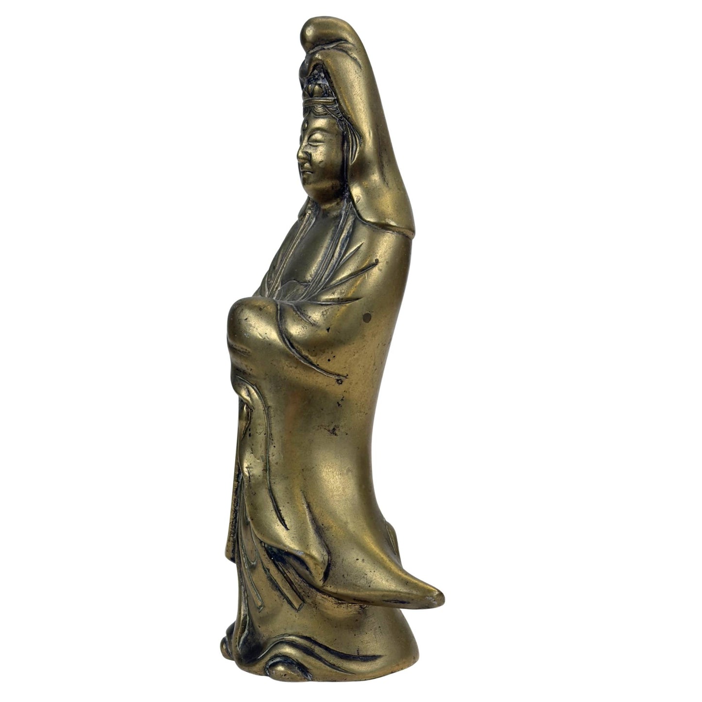 Guanyin-Meditationsstatue für Frieden, Besinnung und spirituelle Inspiration