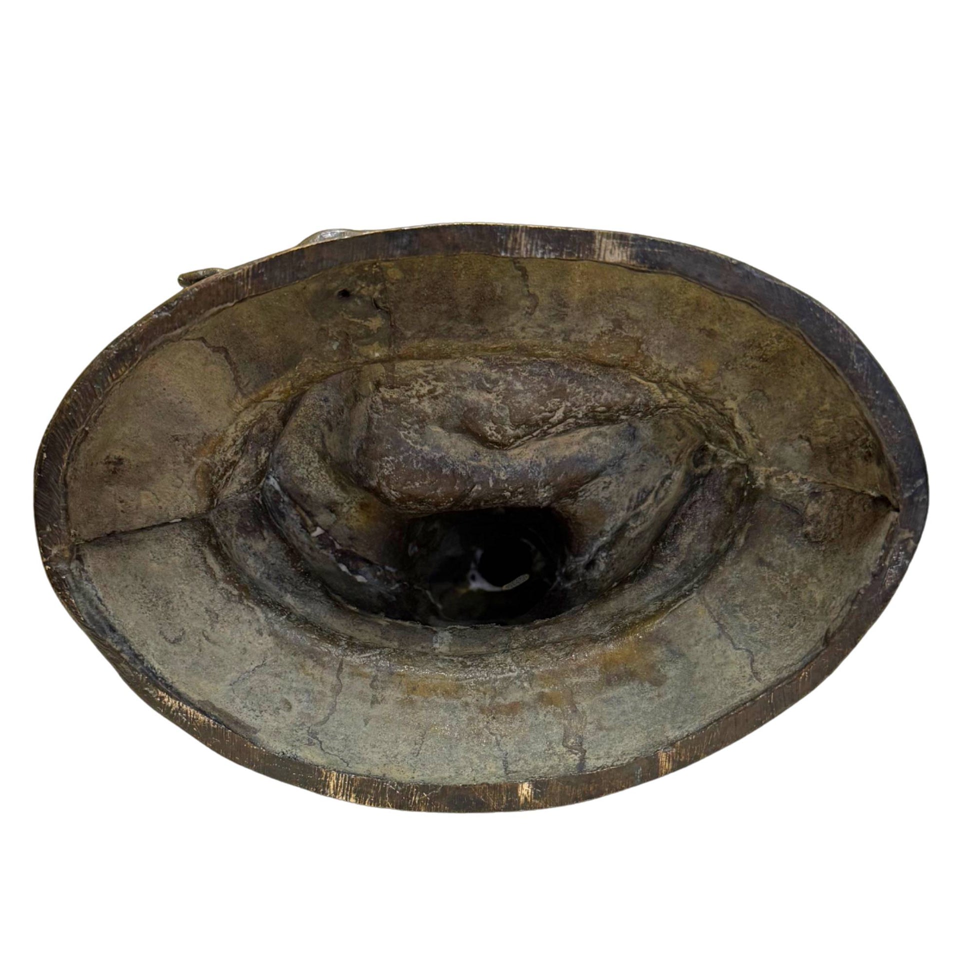 Dekorative Ganesha-Statue aus Bronze mit spiritueller Bedeutung und warmem Erscheinungsbild