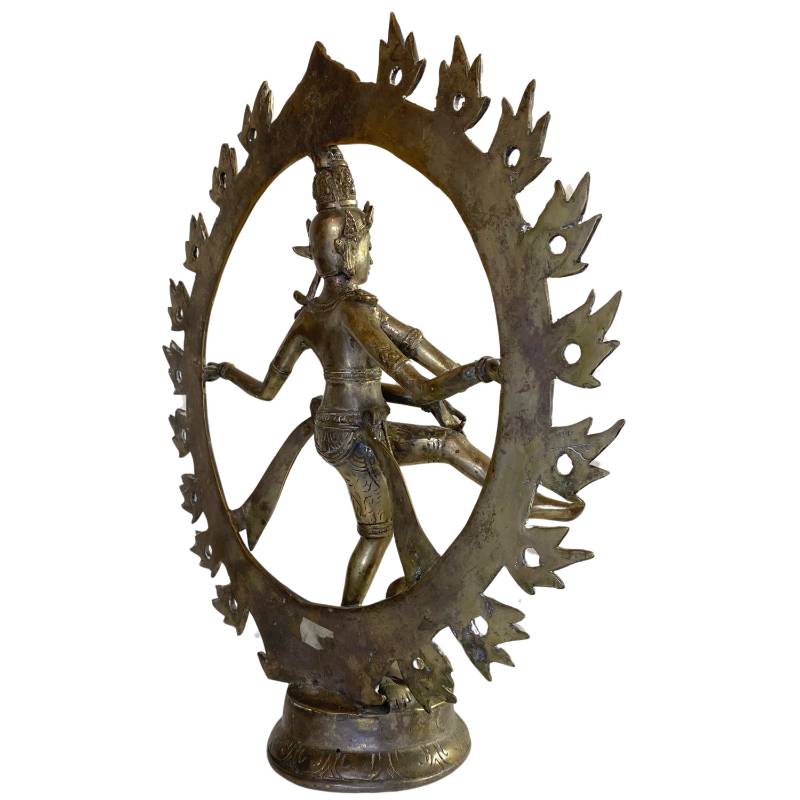 Detail des Flammenheiligtums (Prabhamandala) um Shiva.