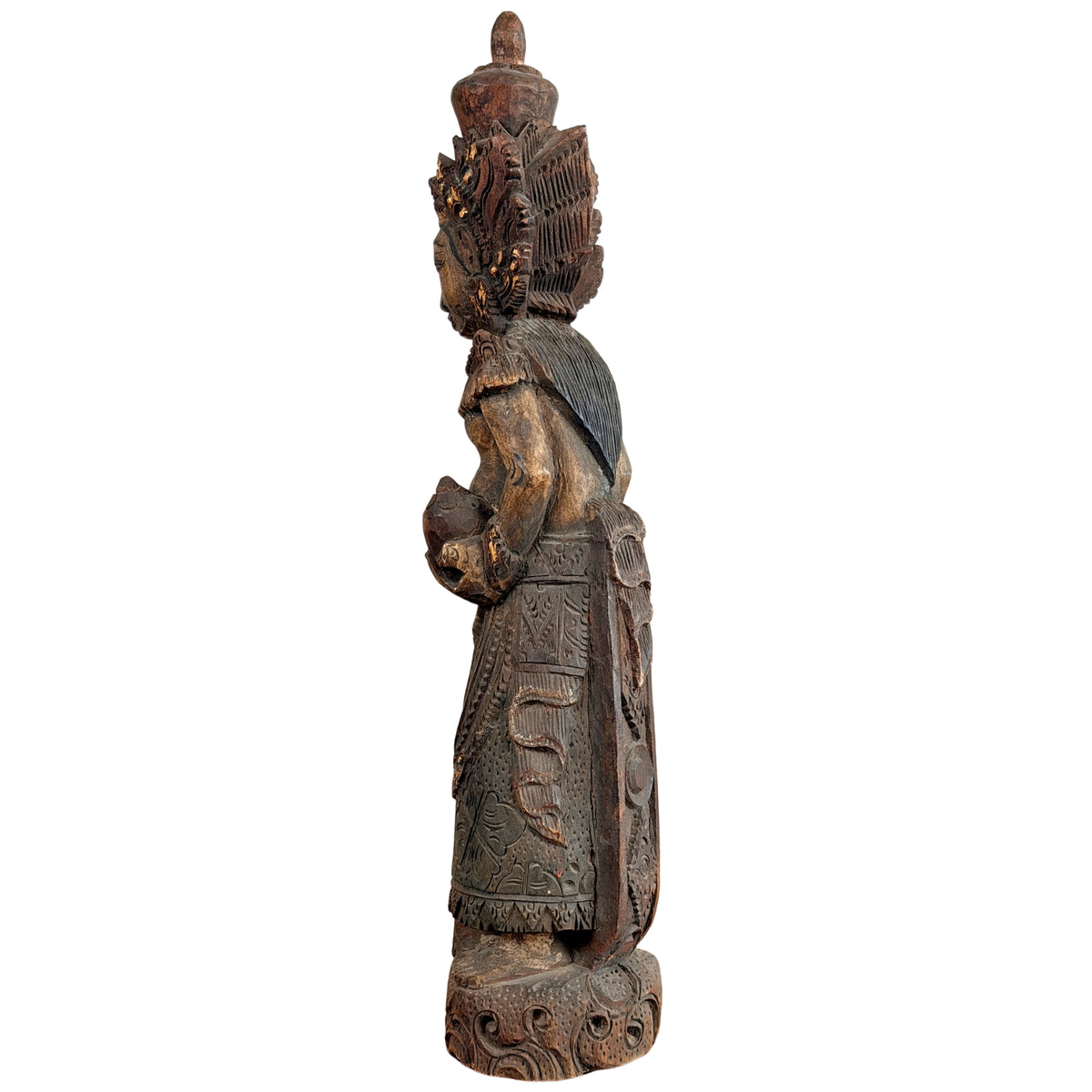 Dreiviertelansicht der Figur