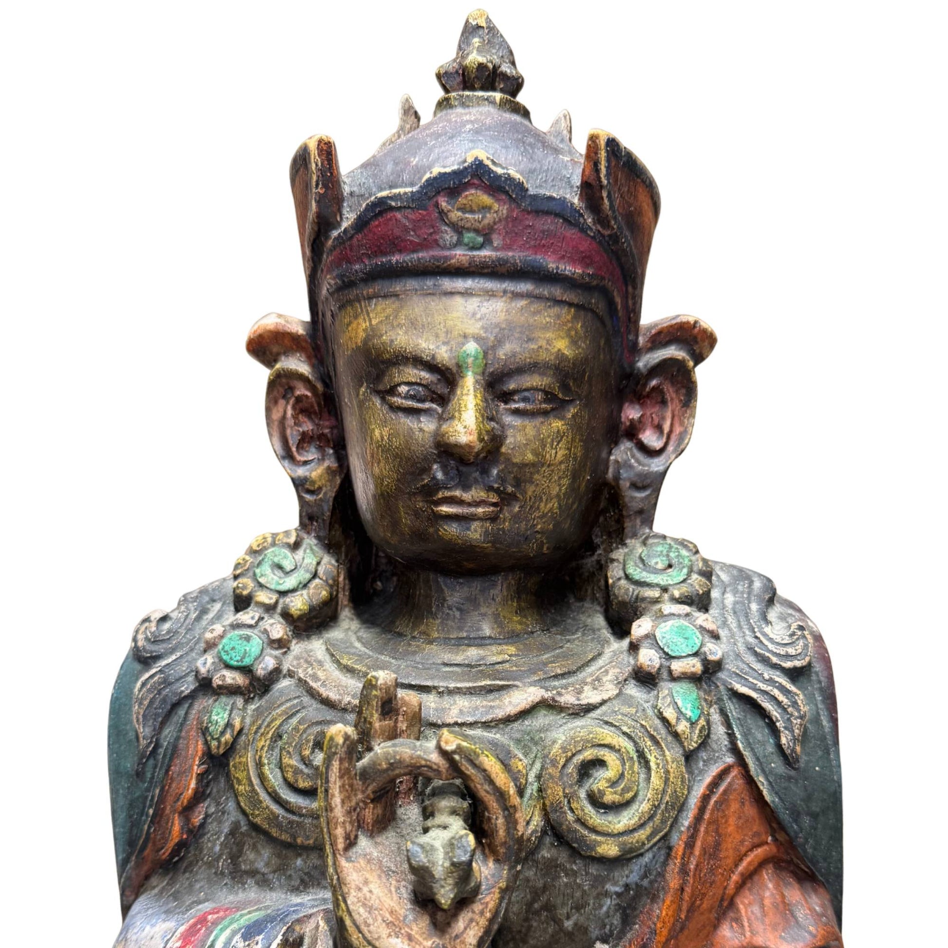 Expertenvalidierung der tibetischen Buddha-Skulptur aus dem 17. Jahrhundert