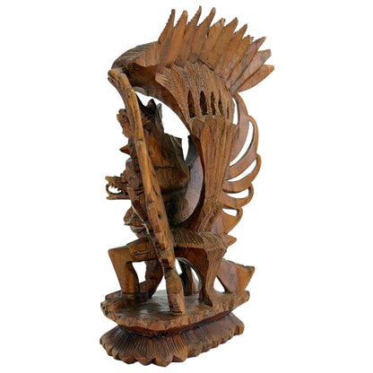Garuda-Bild aus Bali handgeschnitzt in Holz