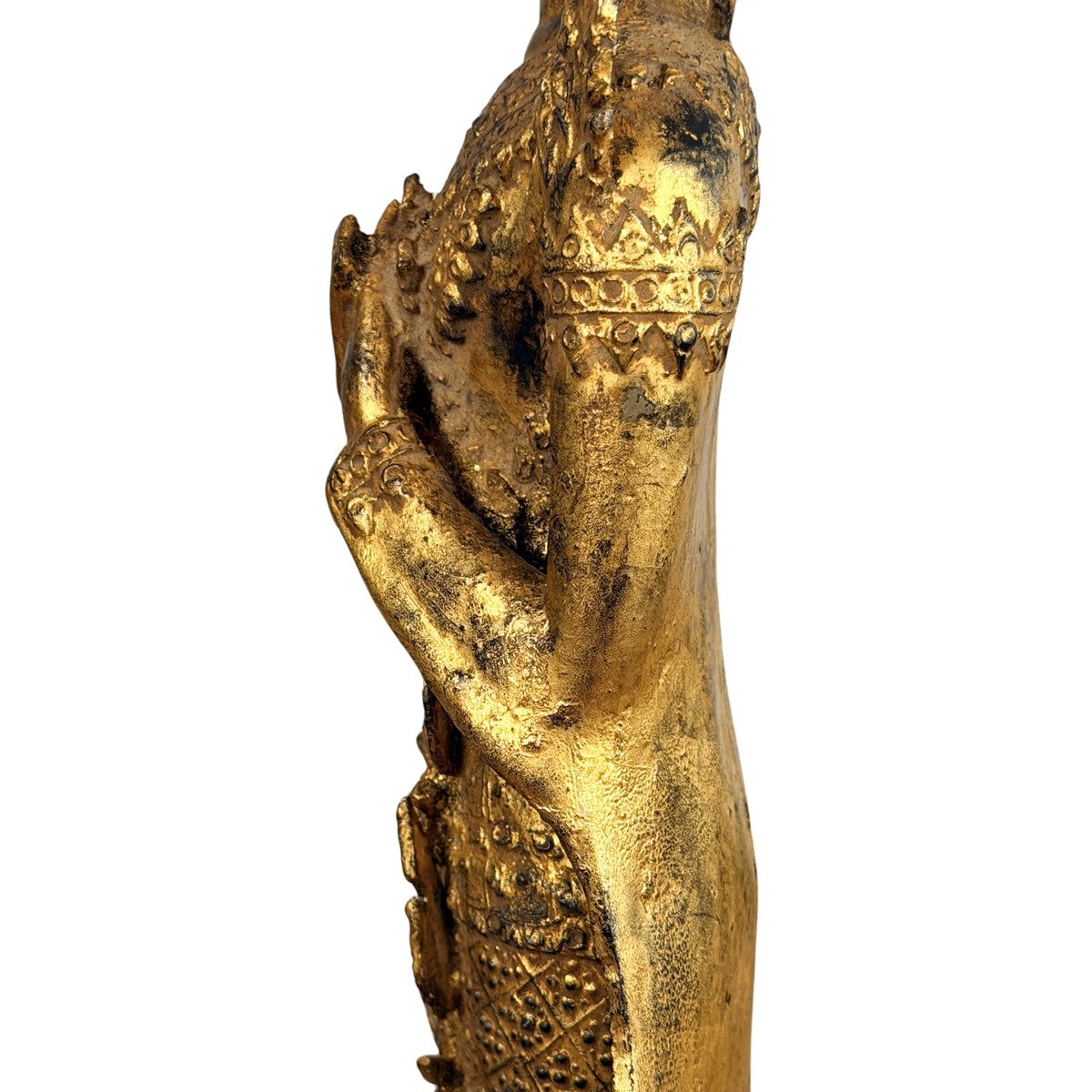 Arm and robe seen from the side, detail