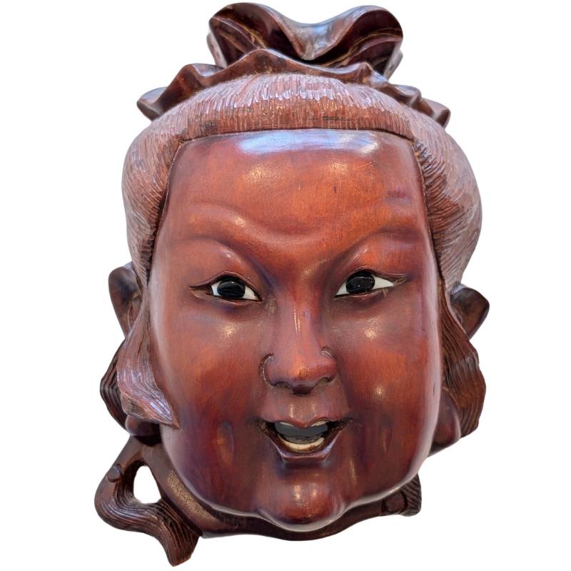Guanyin (Avalokiteshvara) – Knochenzähne und Glasaugen, 19. Jahrhundert – Los 138