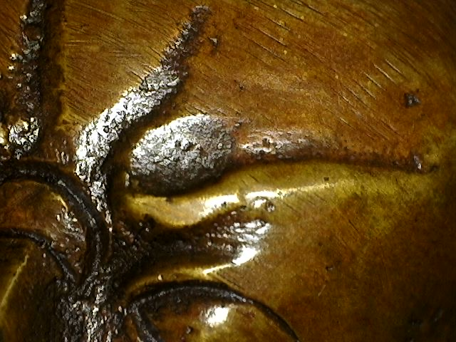 Guru Rinpoche Padmasambhava-Statue in Bronze aus Tibet, Vajrayana-Buddhismus