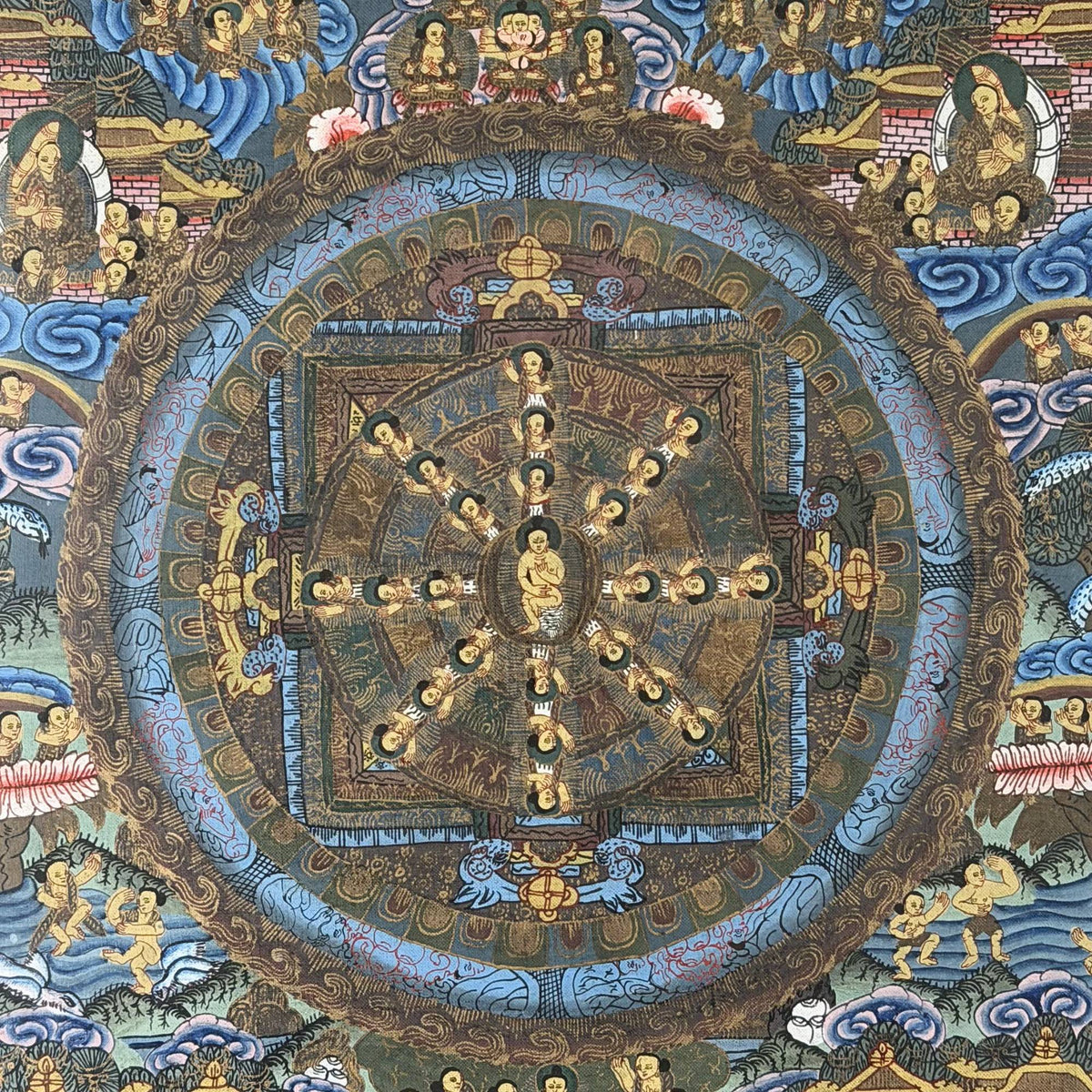 Himalaya sakrales buddhistisches Ikonografiezentrum