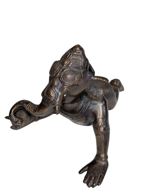 Hinduistische Ganesha-Statue aus Bronze