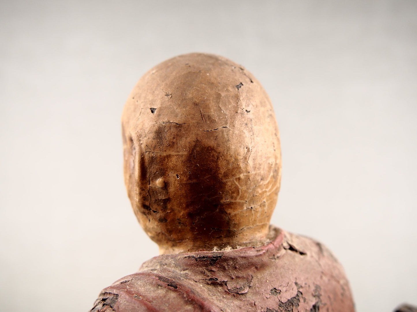 Japanische buddhistische Holzstatue aus Tempeltradition