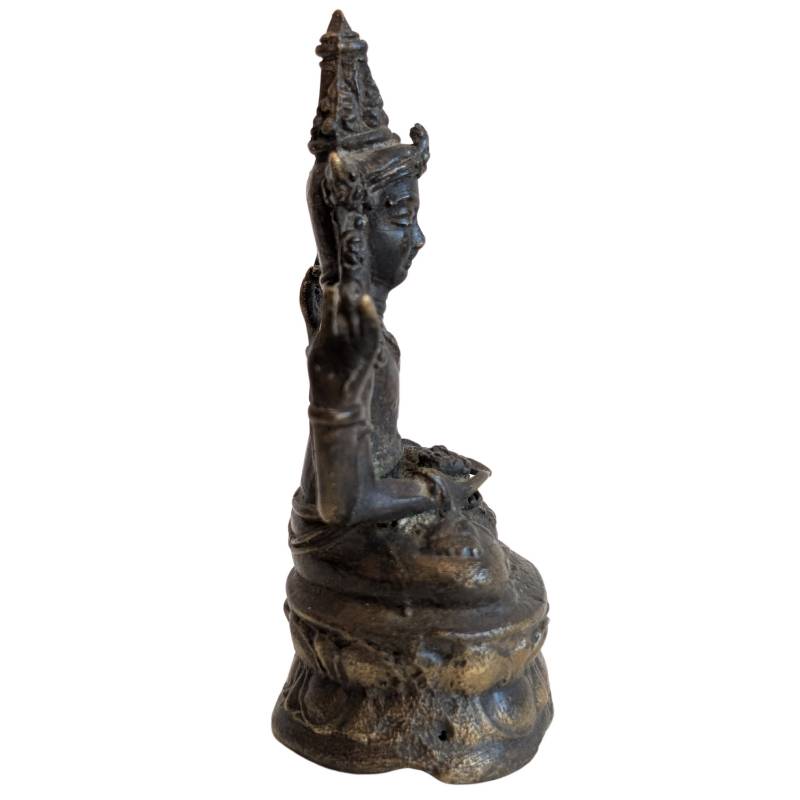 Khmer-Bodhisattva Lokeshvara aus Bronze