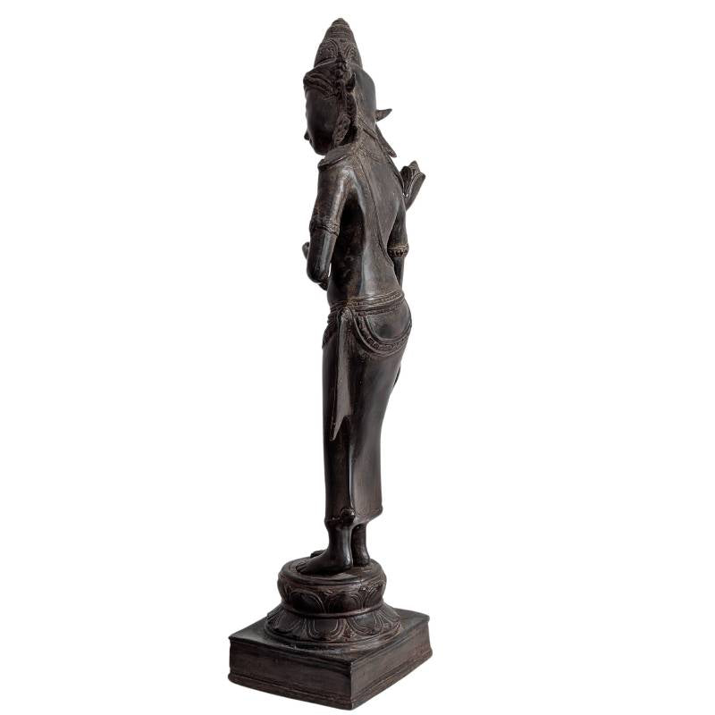 Bronzene Tara-Bodhisattva aus der Khmer-Revival-Tradition