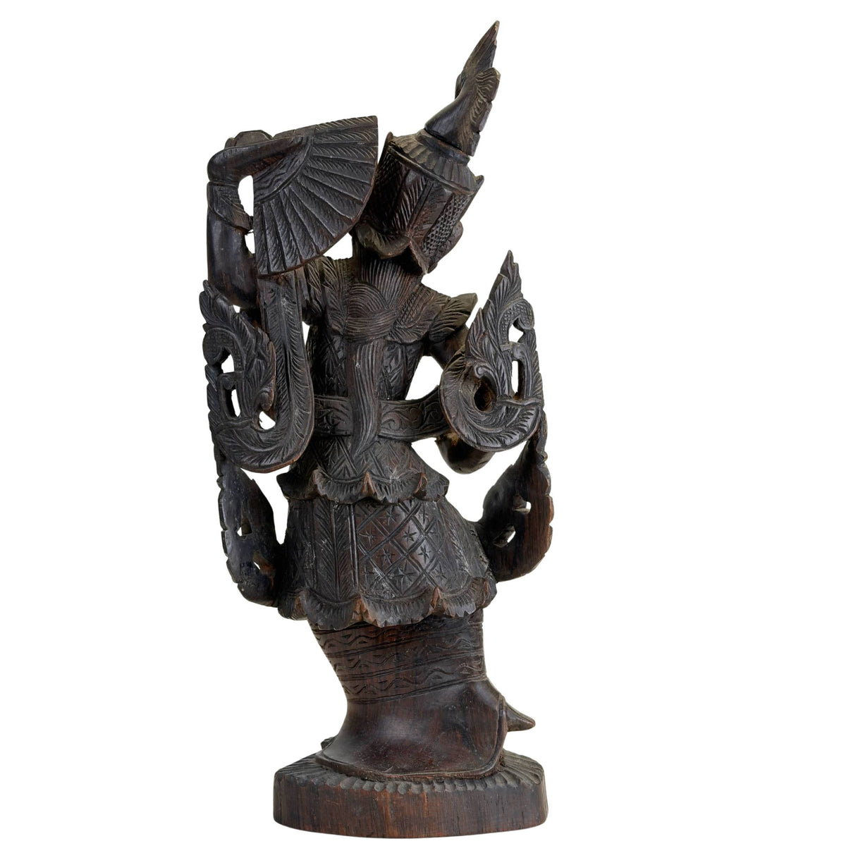 Kinnari as the celestial bird-man from Buddhist mythology