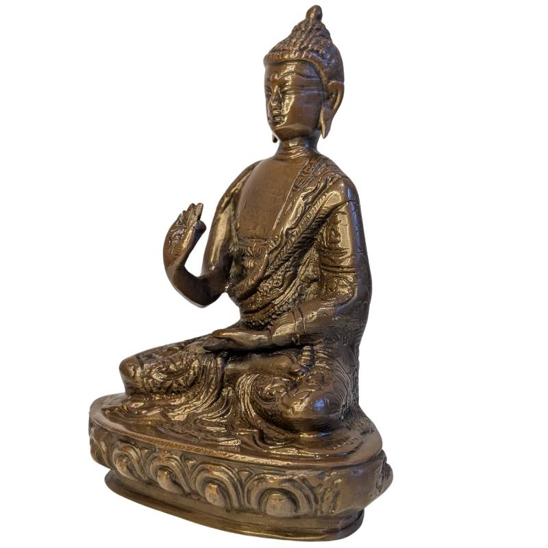 Klassische Buddha-Figur aus Bronze