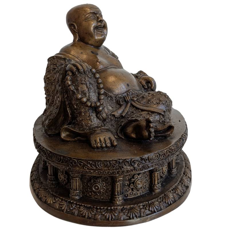 Bronzener Budai-Lachender Buddha aus China