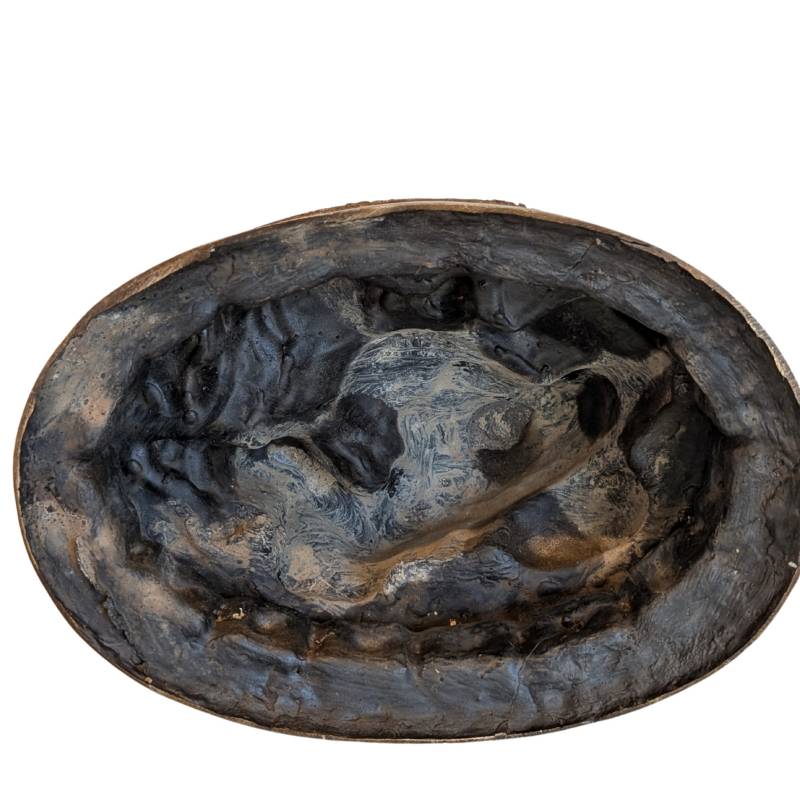 Lachender Buddha aus Bronze (Budai) für den Innenbereich