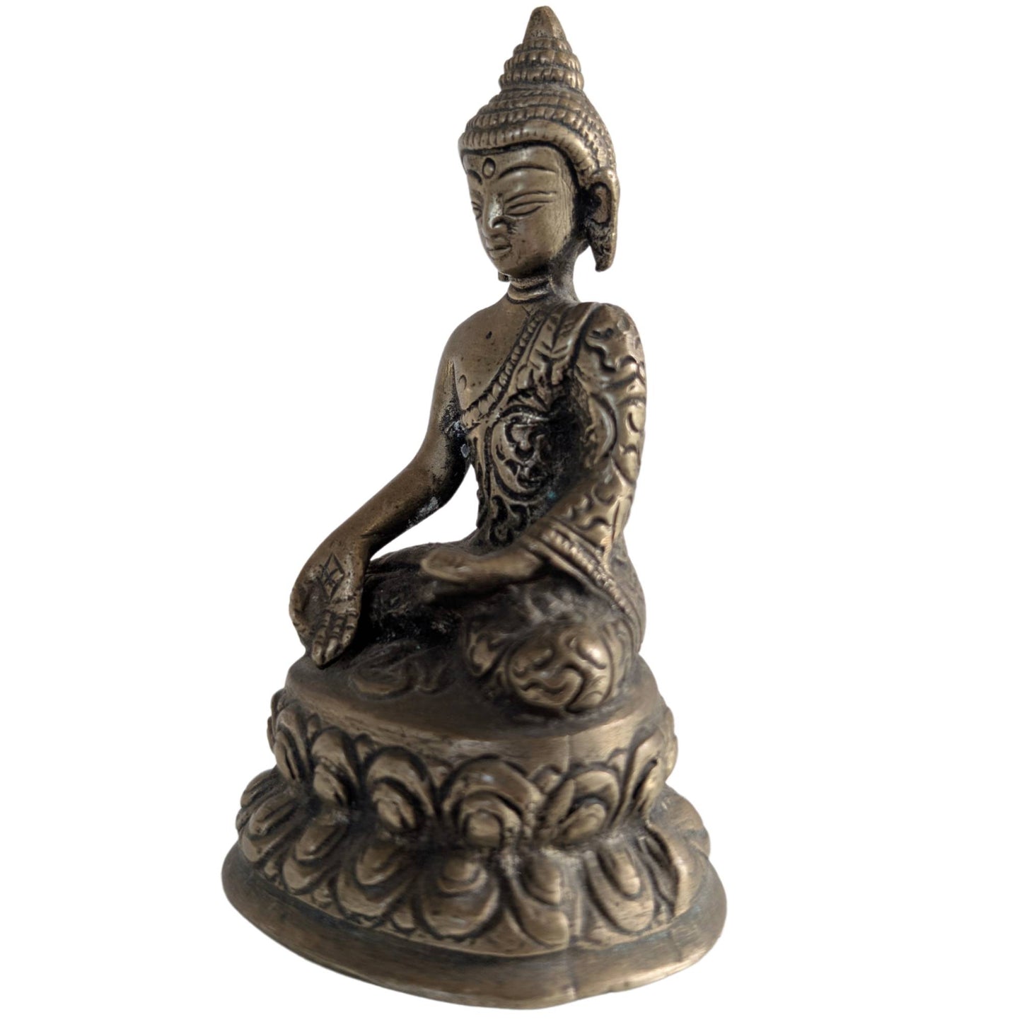 Nepalesische Buddha-Figur als Symbol für Glück, Frieden und Erleuchtung.