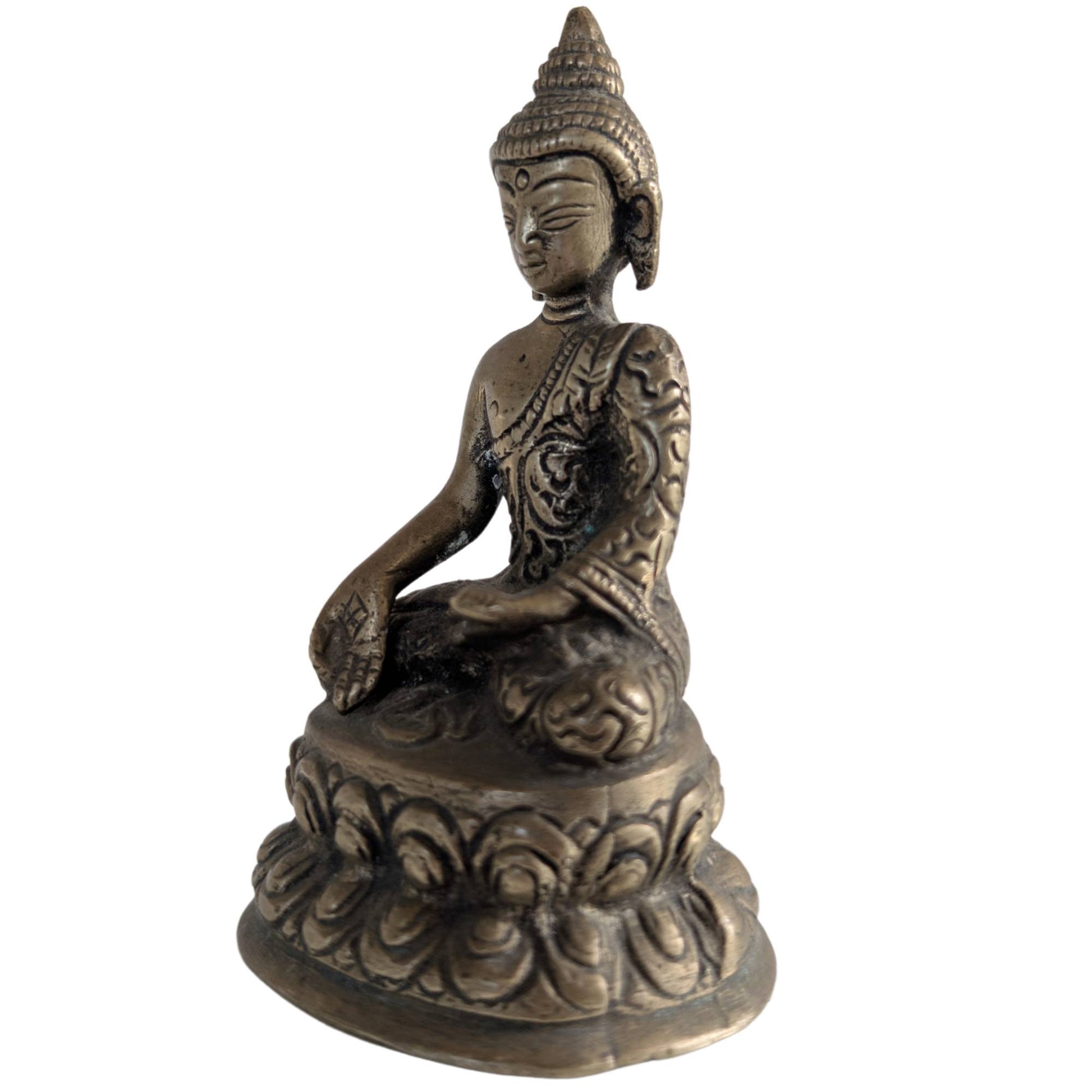 Nepalesische Buddha-Figur als Symbol für Glück, Frieden und Erleuchtung.