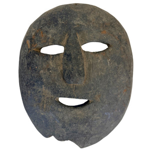 Alte Schamanenmaske aus Nepal – Himalaya Holzmaske
