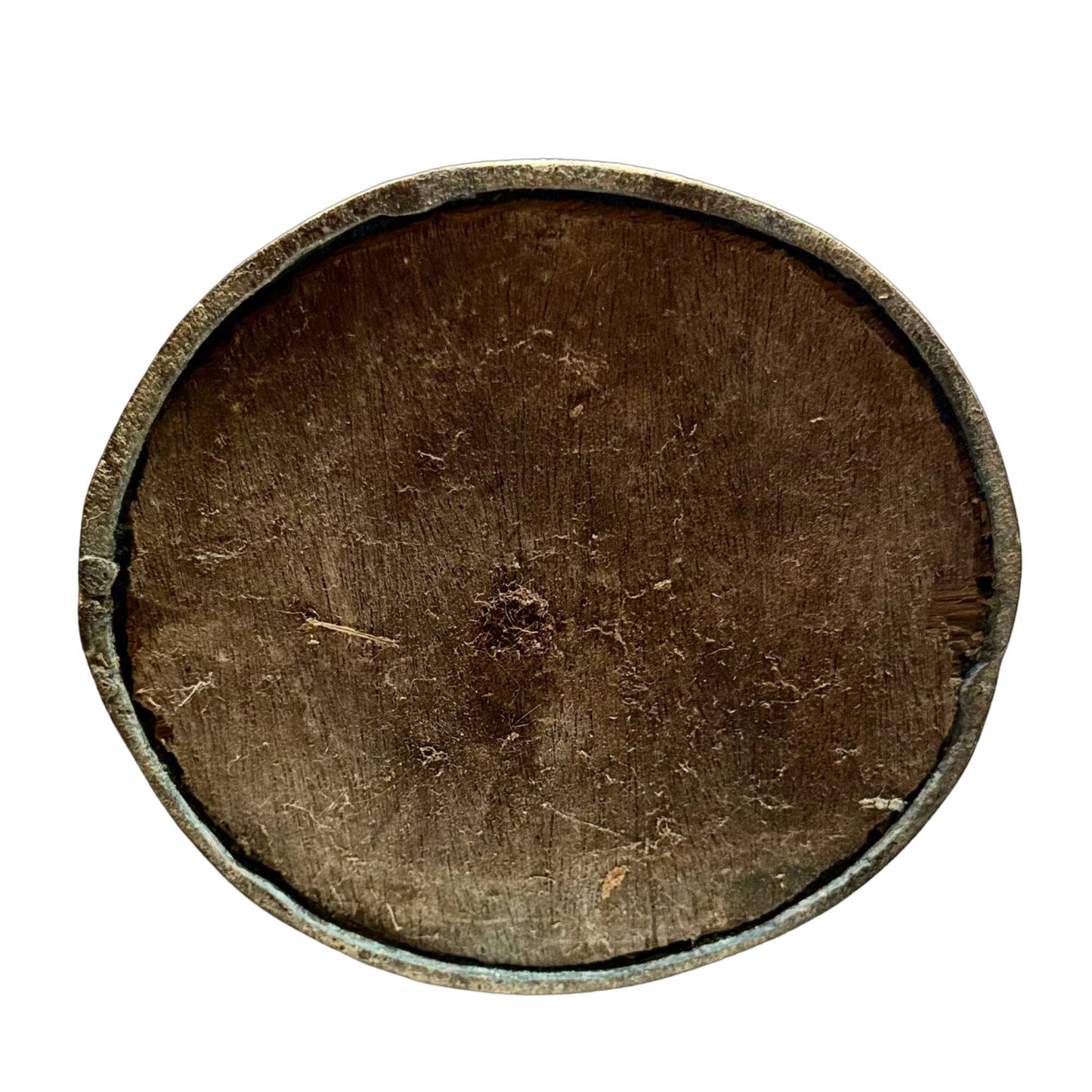 Alte hölzerne Bodenverschließung des nepalesischen vierarmigen Avalokiteshvara aus Bronze, 17. Jahrhundert