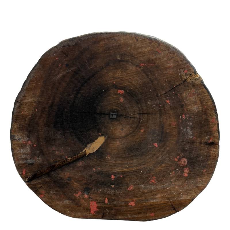 Unterseite des Buddha, die Jahresringe